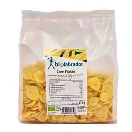 BIOLABRADOR Cornflakes ecológicos de maíz 375g - Cereales nutritivos para desayuno