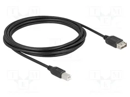 DeLOCK 81532 Cable USB 2.0 con conector USB Tipo B macho a toma USB Tipo A hembra de 3 m