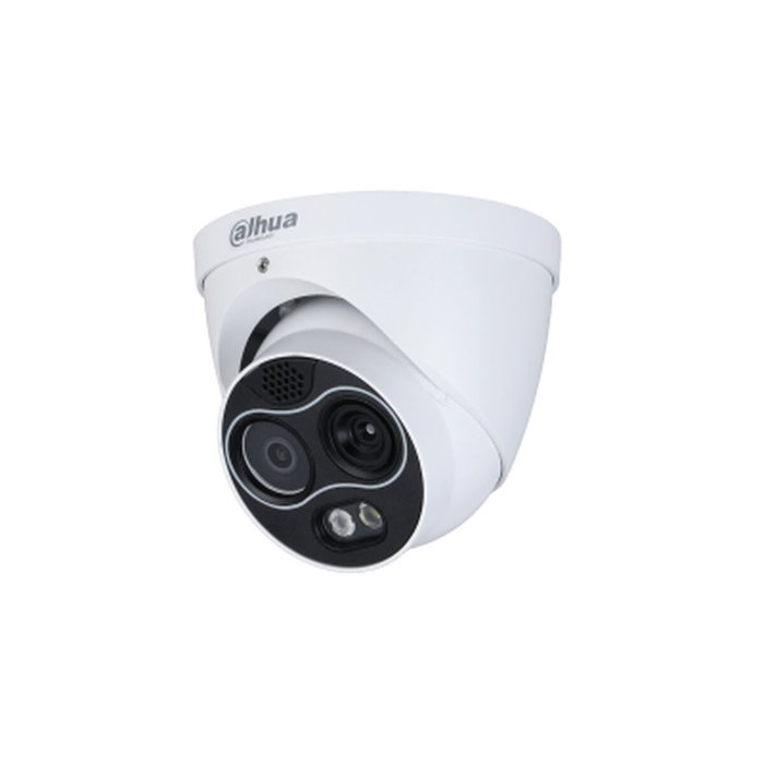 Dahua Cámara IP Domo Lite Híbrida Térmica Radiométrica + Visible 4MP TPC-DF1241-TB3F4-DW-S2 Dahua Cámara IP Domo Lite Híbrida Térmica Radiométrica + Visible 4MP TPC-DF1241-TB3F4-DW-S2