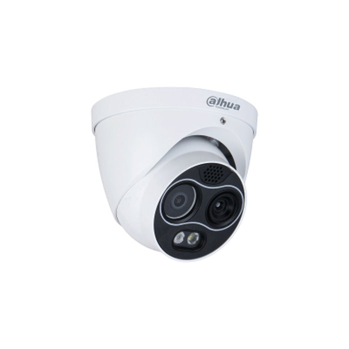 Dahua Cámara IP Domo Lite Híbrida Térmica Radiométrica + Visible 4MP TPC-DF1241-TB3F4-DW-S2 Dahua Cámara IP Domo Lite Híbrida Térmica Radiométrica + Visible 4MP TPC-DF1241-TB3F4-DW-S2