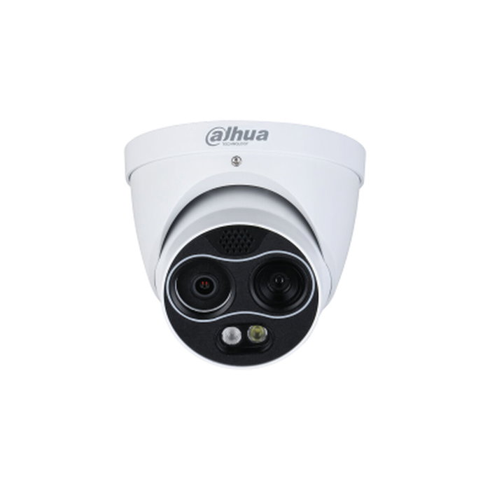 Dahua Cámara IP Domo Lite Híbrida Térmica Radiométrica + Visible 4MP TPC-DF1241-TB3F4-DW-S2 Dahua Cámara IP Domo Lite Híbrida Térmica Radiométrica + Visible 4MP TPC-DF1241-TB3F4-DW-S2