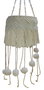 DKD Home Decor Pantalla Boho Beige 30 x 130 x 30 cm (2 Unidades) Macrame