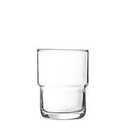 ARC Vaso Zumo de Vidrio, 16 cl (80 mm Alto, 63 mm Diámetro), Borde Grueso - Modelo Vaso Zumo (Set de 6)
