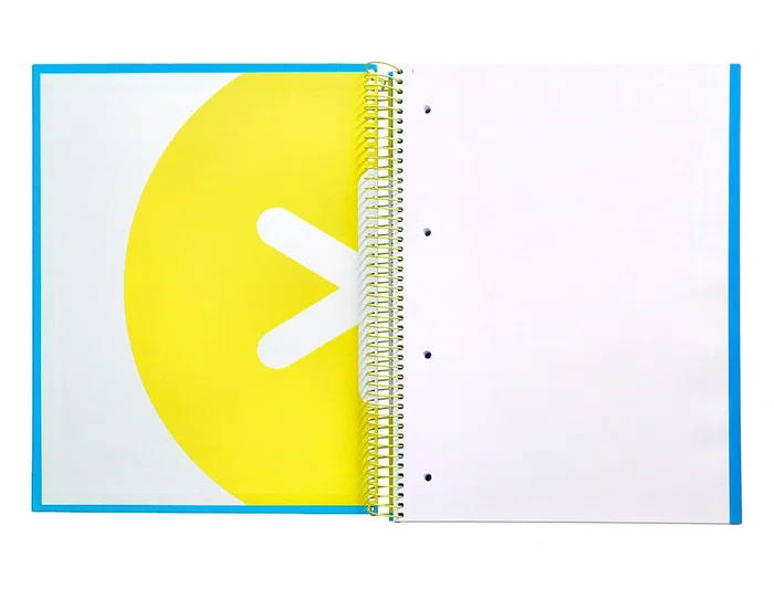 Antartik Cuaderno Espiral A4 Micro Antartik Forrado 120 Hojas 90gr Liso Azul