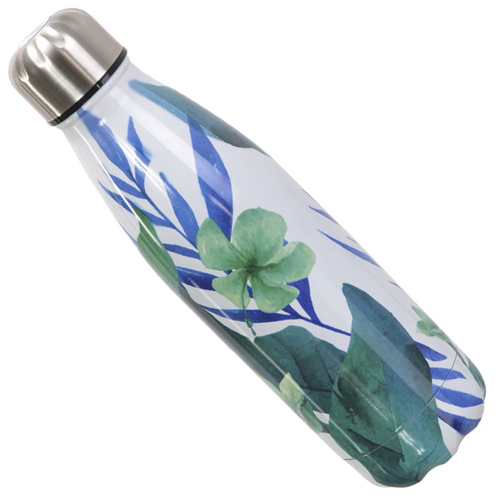 Cook Concept Termo Botella 500 Ml Acero Inoxidable Doble Pared Frío 18h Caliente 6h Estampado Cook Concept Termo Botella 500 Ml Acero Inoxidable Doble Pared Frío 18h Caliente 6h Estampado