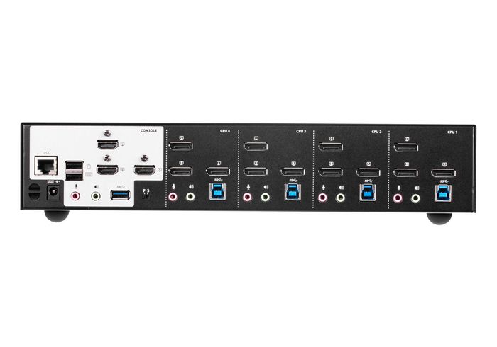 ATEN CS1964-AT-G Switch KVMP DisplayPort 4K Triple Pantalla USB 3.0 de 4 Puertos ATEN CS1964-AT-G Switch KVMP DisplayPort 4K Triple Pantalla USB 3.0 de 4 Puertos