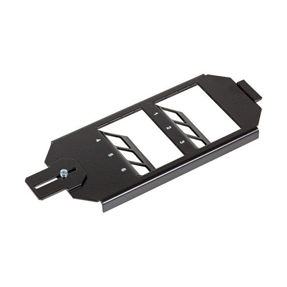 EFB Elektronik Soporte de tanque de suelo doble ET-25178V2 para 6 Keystones, Negro EFB Elektronik Soporte de tanque de suelo doble ET-25178V2 para 6 Keystones, Negro