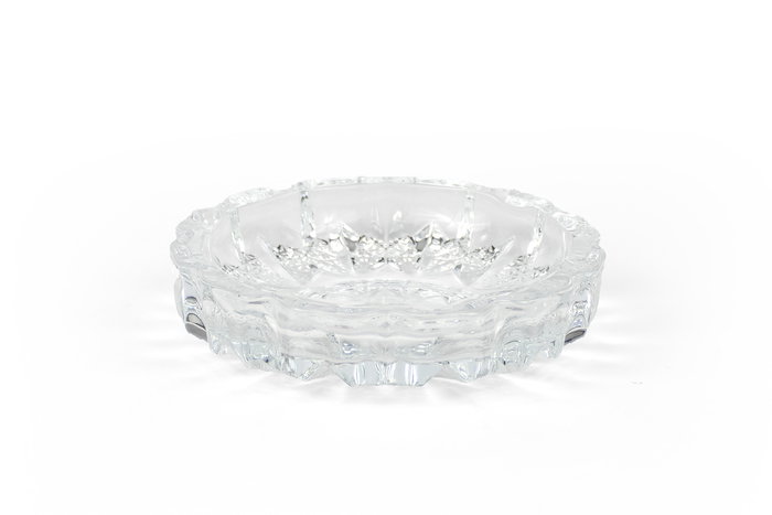 Inde Cenicero de Vidrio Redondo 12 cm, Dimensiones 12,7 x 12,5 x 4 cm, Peso 11,43 kg, para Comodidad y Estilo (36 Unidades)