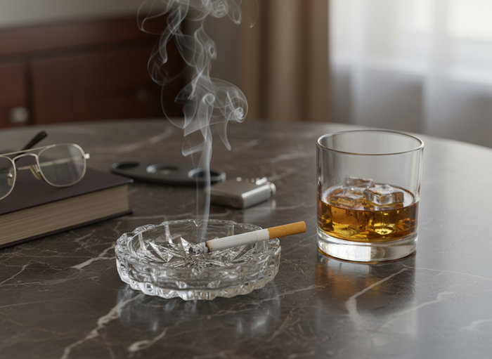 Inde Cenicero de Vidrio Redondo 12 cm, Dimensiones 12,7 x 12,5 x 4 cm, Peso 11,43 kg, para Comodidad y Estilo (36 Unidades)