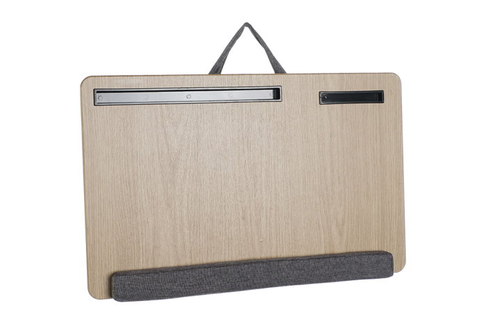 DKD Home Decor Bandeja Basicos Gris Natural 55 x 35 x 7 cm DKD Home Decor Bandeja Basicos Gris Natural 55 x 35 x 7 cm