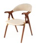 DKD Home Decor Silla Olmo Poliéster Marrón Oscuro