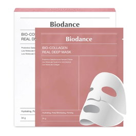 BIODANCE Bio-Collagen Real Mascarilla Facial 4 Unidades Mujer