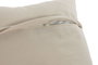 DKD Home Decor Set de 2 Cojines de Algodón Hechos a Mano Gris y Blanco 45x45 cm