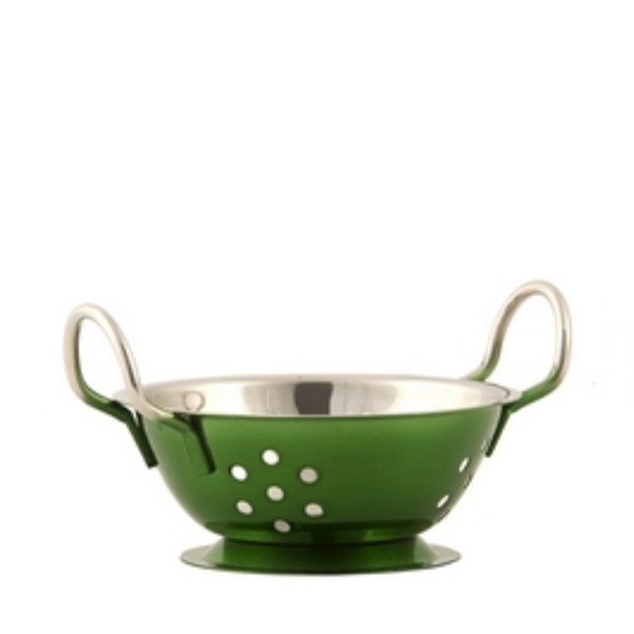 Venus Escurridora de Acero Inoxidable, Mini, 13 cm, Color Verde Venus Escurridora de Acero Inoxidable, Mini, 13 cm, Color Verde