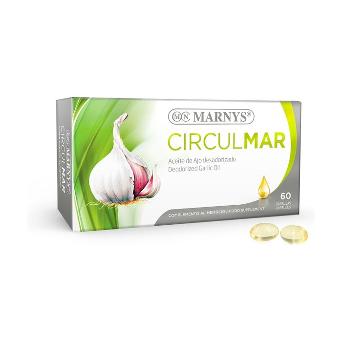 MARNYS Circulmar Aceite de Ajo 60 cápsulas MARNYS Circulmar Aceite de Ajo 60 cápsulas