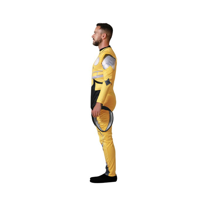 Disfraz Robot Coche Amarillo para Hombre Adulto Superhéroe - Tallas XS-S Disfraz Robot Coche Amarillo para Hombre Adulto Superhéroe - Tallas XS-S