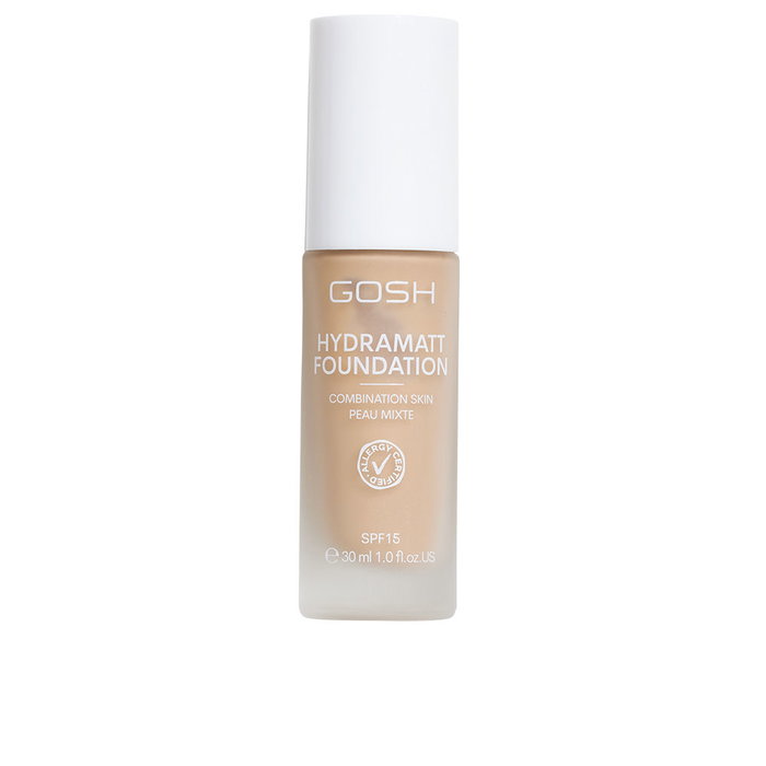 Gosh Hydramatt Base de Maquillaje SPF15 #008-medium-neutral Acabado Mate Piel Mixta 30 ml Gosh Hydramatt Base de Maquillaje SPF15 #008-medium-neutral Acabado Mate Piel Mixta 30 ml