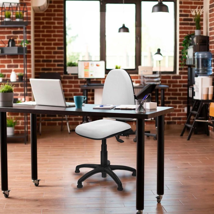 PIQUERAS Y CRESPO Silla de oficina Aýna sin brazos, Negro