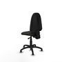 PIQUERAS Y CRESPO Silla de oficina Aýna sin brazos, Negro