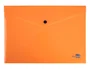 Liderpapel Dossier Broche Polipropileno Din A4 Naranja Fluor Opaco 50 Hojas