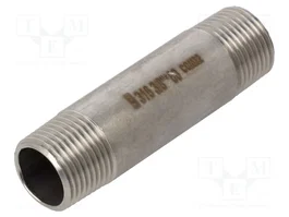 GEBO Conector de conexión en acero inoxidable AISI 316L 60mm G316