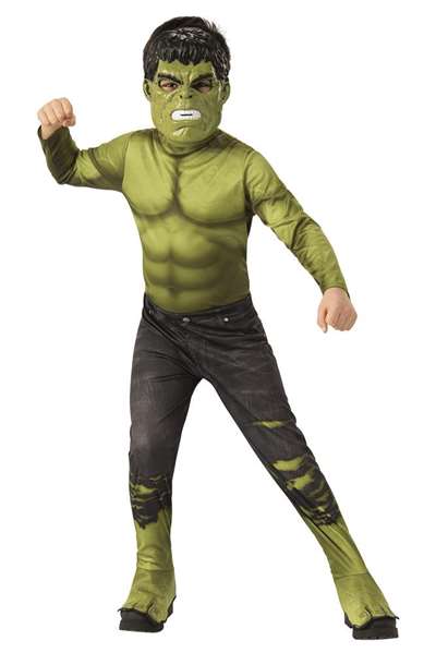Rubies Disfraz infantil Hulk Avengers Endgame classic talla M Rubies Disfraz infantil Hulk Avengers Endgame classic talla M