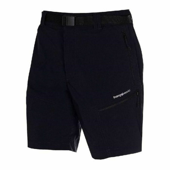 Pantalón Corto Deportivo Trangoworld Limut Negro Montaña Multicolor