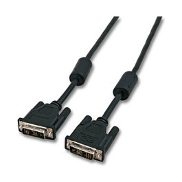 EFB Elektronik Cable DVI-D K5433.3 3 m Macho a Macho Single Link, 2x DVI-D 18+1 pines, Negro, 3 metros