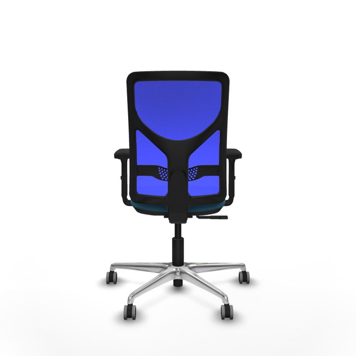 PIQUERAS Y CRESPO Silla de oficina Motilla con mecanismo Sincro, Verde petróleo y Azul PIQUERAS Y CRESPO Silla de oficina Motilla con mecanismo Sincro, Verde petróleo y Azul