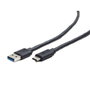Cablexpert Cable USB 3.2 Gen 1 USB A a USB C, 3 m, Negro