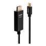 Lindy Adaptador de Cable Mini DisplayPort a HDMI 3 m 4K HDR