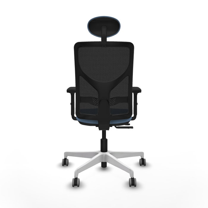 PIQUERAS Y CRESPO Silla de oficina Motilla con mecanismo Sincro/Traslack, Azul cielo y Negro PIQUERAS Y CRESPO Silla de oficina Motilla con mecanismo Sincro/Traslack, Azul cielo y Negro