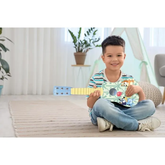 Lexibook Guitarra de Madera Bluey LEXK200BY - 53 cm Lexibook Guitarra de Madera Bluey LEXK200BY - 53 cm
