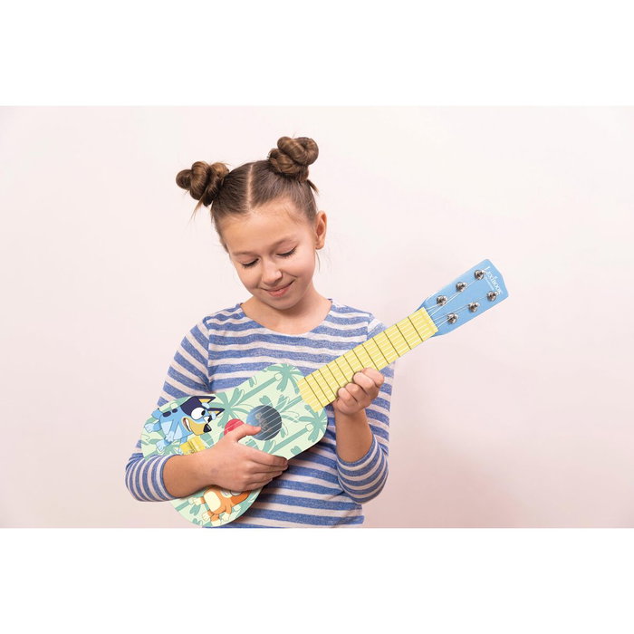 Lexibook Mi primera guitarra de madera Bluey - 53 cm
