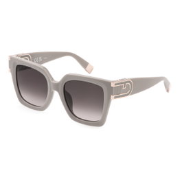 Furla SFU878-520AEC Gafas de sol beige con cristales marrones