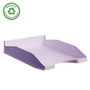 Archivo 2000 Bandeja Ecogreen Apilable 3 Posiciones Malva Pastel