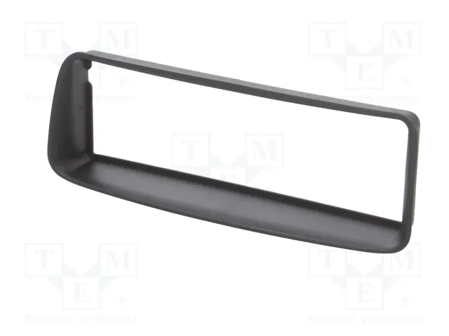ACV Bastidor de montaje de radio para Peugeot 1 DIN, negro
