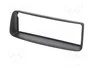 ACV Bastidor de montaje de radio para Peugeot 1 DIN, negro