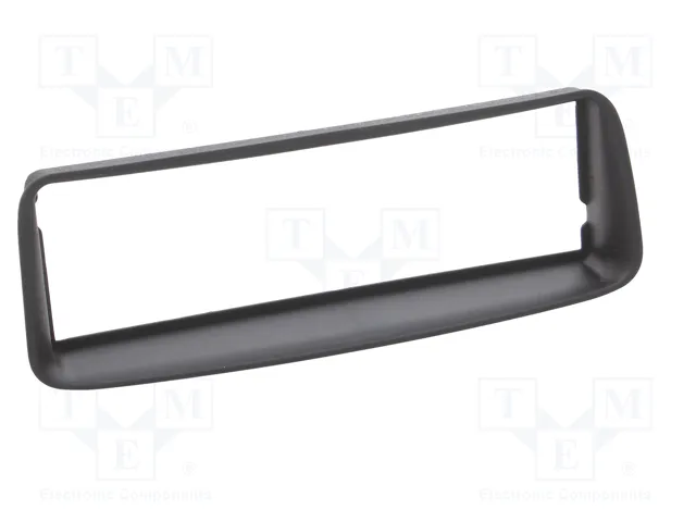 ACV Bastidor de montaje de radio para Peugeot 1 DIN, negro