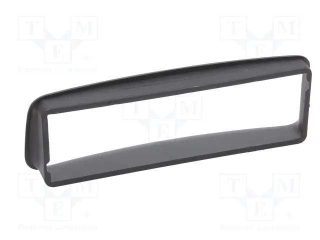 ACV Bastidor de montaje de radio para Peugeot 1 DIN, negro