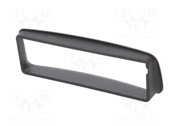 ACV Bastidor de montaje de radio para Peugeot 1 DIN, negro