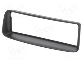 ACV Bastidor de montaje de radio para Peugeot 1 DIN, negro