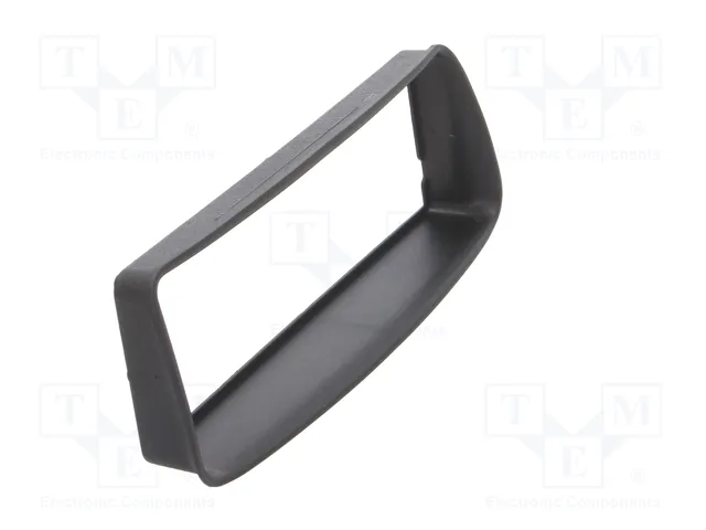 ACV Bastidor de montaje de radio para Peugeot 1 DIN, negro