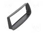 ACV Bastidor de montaje de radio para Peugeot 1 DIN, negro