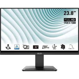 MSI Monitor de PC PRO MP2412 23.8 Pulgadas FHD 100Hz Panel VA 1 ms