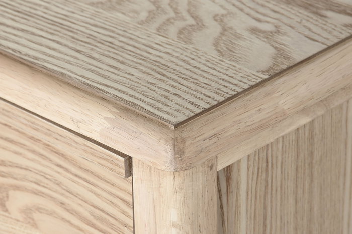 DKD Home Decor Chifonier Romantico Natural 5 Cajones 46x35x100 cm