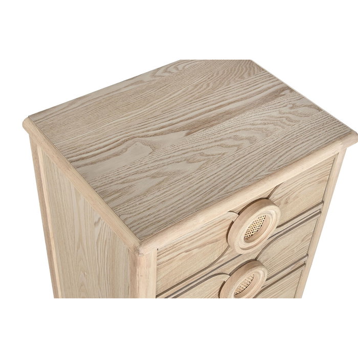 DKD Home Decor Chifonier Romantico Natural 5 Cajones 46x35x100 cm