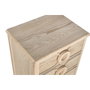 DKD Home Decor Chifonier Romantico Natural 5 Cajones 46x35x100 cm