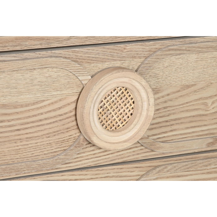DKD Home Decor Chifonier Romantico Natural 5 Cajones 46x35x100 cm