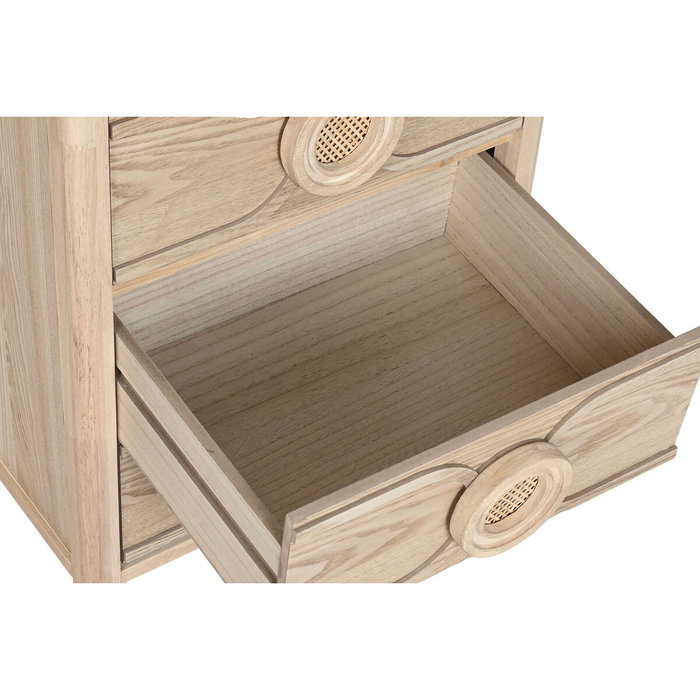 DKD Home Decor Chifonier Romantico Natural 5 Cajones 46x35x100 cm